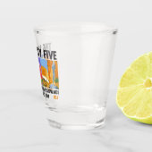 Mighty Five Utah National Parks List Shot Glas (Rechts)