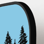 Mighty Forest Bear Pickleball-paddles Pickleball Paddle (Links Detail)