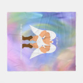 Mighty Guardian kinderen fleece deken (Voorkant (Horizontaal))