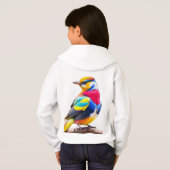 Mighty Hero: 3D-Cartoon met Super Strength en Te (Achterkant volledig)