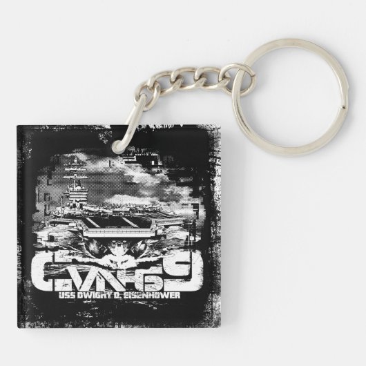 Mighty Ike Acryl Sleutelhanger (Achterkant)