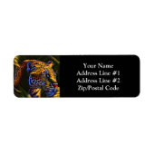 Mighty Jaguar A Oerwoud Predator Etiket (Voorkant)