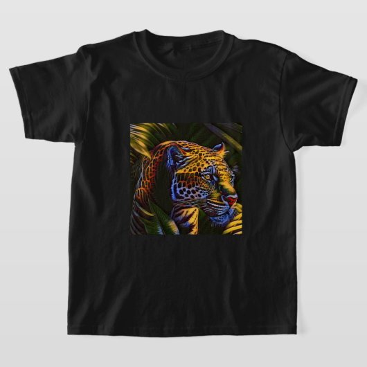 Mighty Jaguar A Oerwoud Predator T-shirt (Laagn)