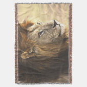Mighty Lion Deken (Voorkant Verticaal)