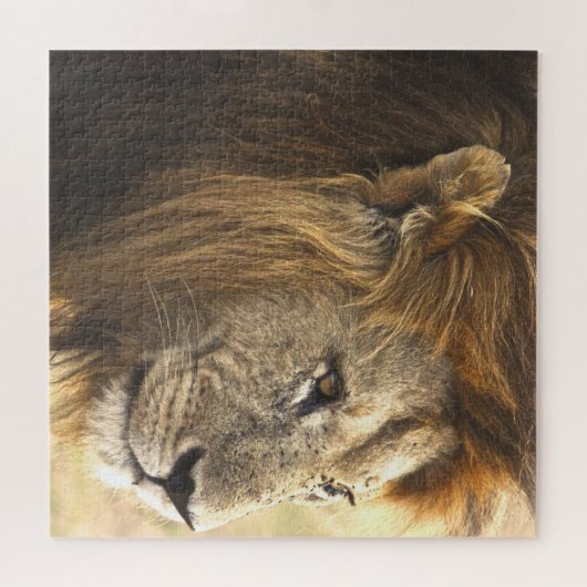 Mighty Lion Legpuzzel (Horizontaal)