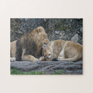 Mighty Lion Love Legpuzzel