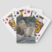 Mighty Lion Love Pokerkaarten (Achterkant)