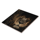 Mighty Lion Tegeltje (Zijkant)