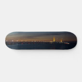 Mighty Mac bij nacht Pano Skateboard (Horizontaal)