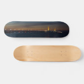 Mighty Mac bij nacht Pano Skateboard (Horizontaal)