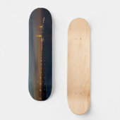 Mighty Mac bij nacht Pano Skateboard (Voorkant)