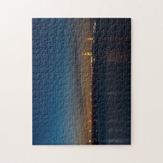 Mighty Mac bij nachtpano Legpuzzel (Verticaal)