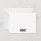 Mighty Mac - Mackinac Bridge - Plain notecard  Notitiekaartje (Achterkant)