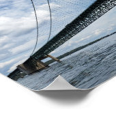 Mighty Mac, Mackinac Suspension Bridge, Michigan Poster (Hoek)