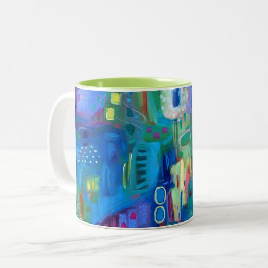 Mighty Maiden met een missie - Mok (Voorkant links)