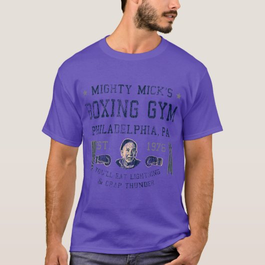 Mighty Mick Boing Gym Versleten Lts grappig T-shirt (Voorkant)