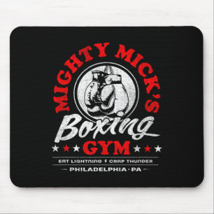 Mighty Mick's Boxing Gym Clic 70s Philadelphia Muismat