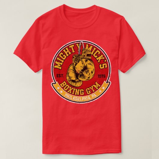 Mighty Micks Boxing Gym T-shirt (Design voorkant)