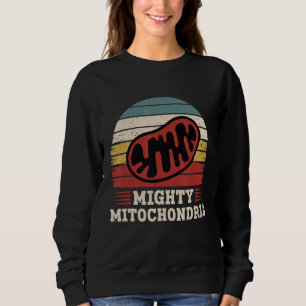 Mighty Mitochondria Retro biologie leraar Trui