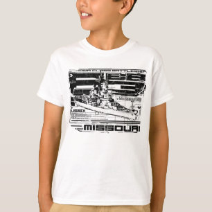 Mighty Mo Kinderen Hanes TAGLESS® T-shirt