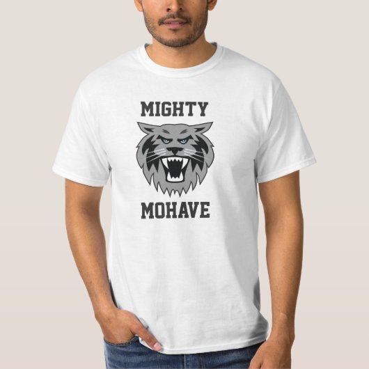 Mighty Mohave - Wildcat Logo unisex t shirt (Voorkant)