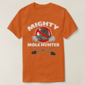 Mighty Mole Hunter T-shirt (Design voorkant)