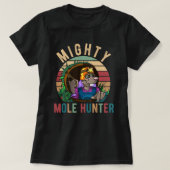 Mighty Mole Hunter T-shirt (Design voorkant)