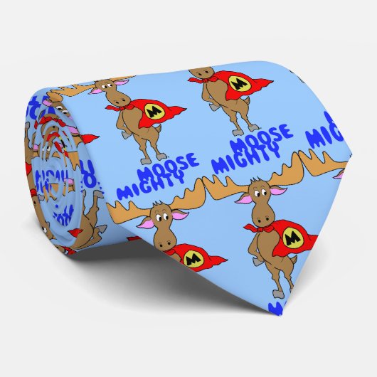 Mighty Moose Stropdas (Opgerold)