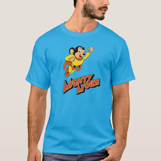 Mighty Mouse T-shirt (Voorkant)