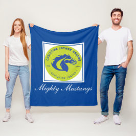 Mighty Mustangs Fleece Blanket