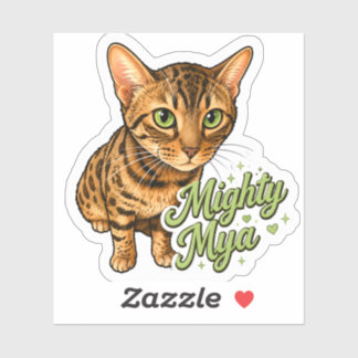 Mighty Mya Sticker