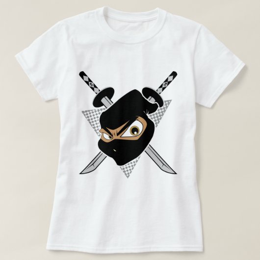 Mighty Ninja Grijs T-shirt (Design voorkant)