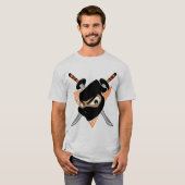 Mighty Ninja Sinaasappel T-shirt (Voorkant volledig)