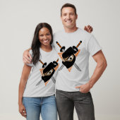 Mighty Ninja Sinaasappel T-shirt (Unisex)