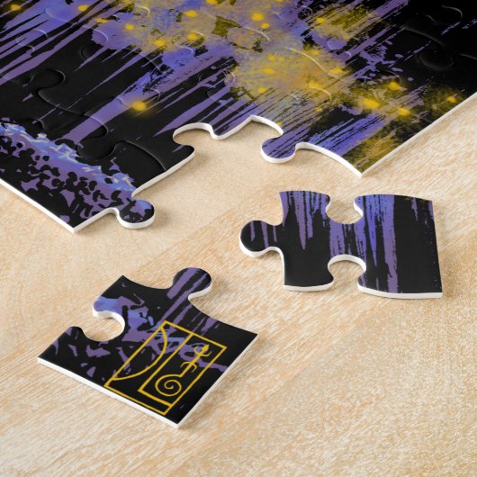 Mighty Nizz en de Fireflies Puzzle Legpuzzel (Zijkant)