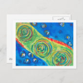 Mighty Octopus Briefkaart (Voorkant / Achterkant)