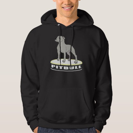 Mighty Pitbull Graphic Hoodie (Voorkant)