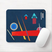 "Mighty Red" - Kandinsky Art Muismat (Met muis)