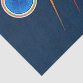 Mighty Red -  Kandinsky Modern Art Decoupage  Tissuepapier (Detail)