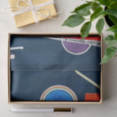 Mighty Red -  Kandinsky Modern Art Decoupage  Tissuepapier (Geschenk)