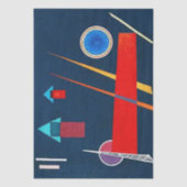 Mighty Red - Kandinsky moderne decoupage Tissuepapier (Voorkant)