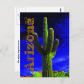 Mighty Saguaro (118), Arizona Briefkaart (Voorkant / Achterkant)
