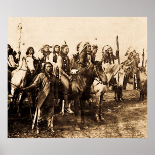 Mighty Sioux - Stereoview Poster