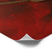 Mighty Spartan Warrior Holding Sword and Shield Po Poster (Hoek)