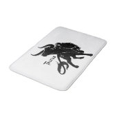 Mighty Taurus de Bull Zodiac Initiaal Badmat (Gekanteld)