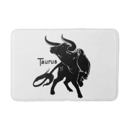 Mighty Taurus de Bull Zodiac Initiaal Badmat