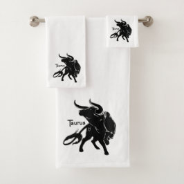 Mighty Taurus the Bull Zodiac Bad Handdoek