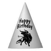 Mighty Taurus the Bull Zodiac Feesthoedjes (Voorkant)