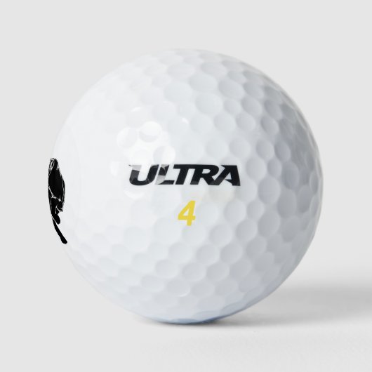 Mighty Taurus the Bull Zodiac Golfballen (Logo)