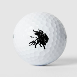 Mighty Taurus the Bull Zodiac Golfballen
